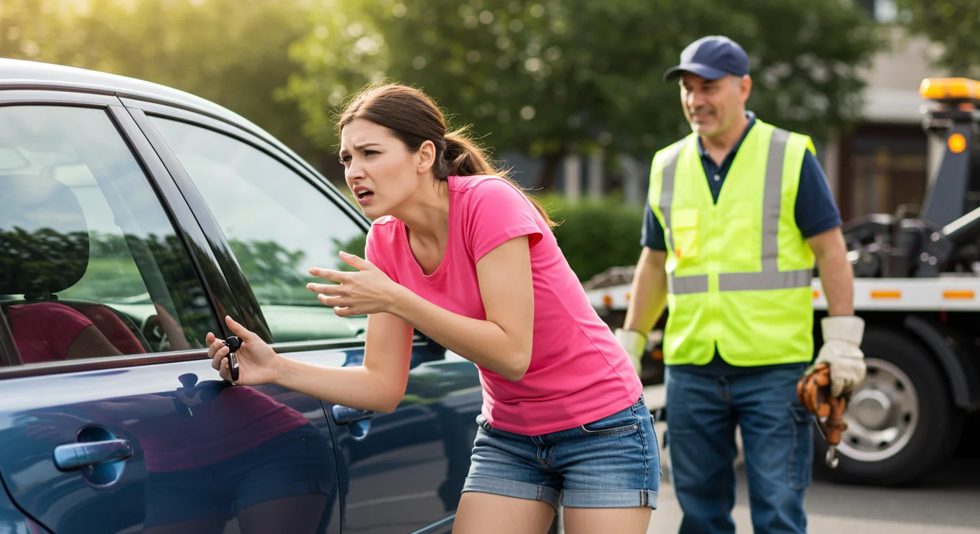 Locked Keys in Car? BEST TOWING SERVICE BY AR SPARK